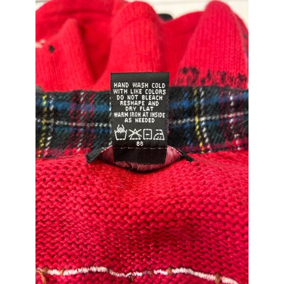 Designers Originals Studio VTG 90 Ugly Christmas Sweater Vest Festive Holiday XL - Picture 8 of 10